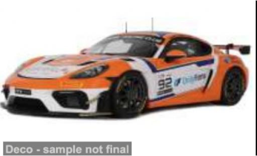 Porsche Cayman GT4 1/18 Ottomobile 718 RS European Series 2024 #92 E.Heyerdahl/N.Maloy 1:18 modellino in miniatura