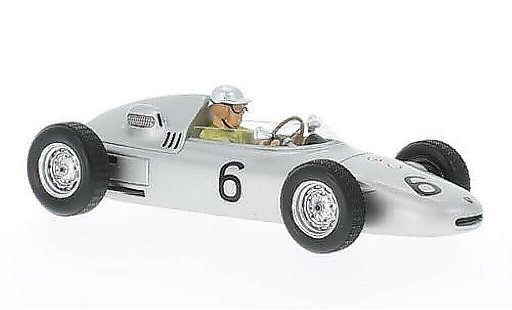 Porsche 718 Base 1/43 Spark No.6 GP Monaco 1961 modellini auto