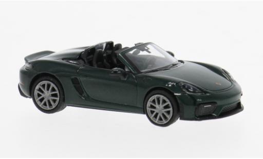 Porsche 718 1/87 Minichamps Spyder (98 grün 1:87 modellino in miniatura