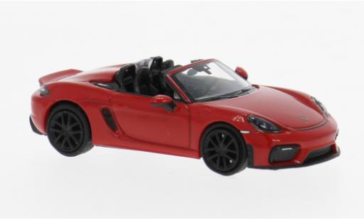Porsche 718 1/87 Minichamps Spyder (98 rot 1:87 modellino in miniatura