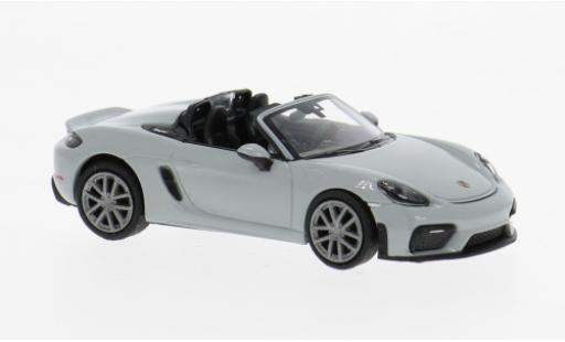 Porsche 718 1/87 Minichamps Spyder (981) grau 2019 1:87 modellino in miniatura