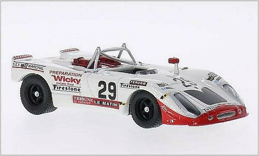 Porsche 908 1971 1/43 Best Flunder RHD No.29 Wicky Racing Team 24h Le Mans /M.Cohen modellini auto
