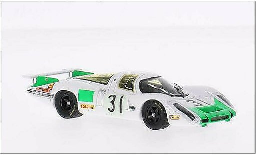Porsche 908 1968 1/43 Spark RHD No.31 24h Le Mans /J.Siffert modellini auto
