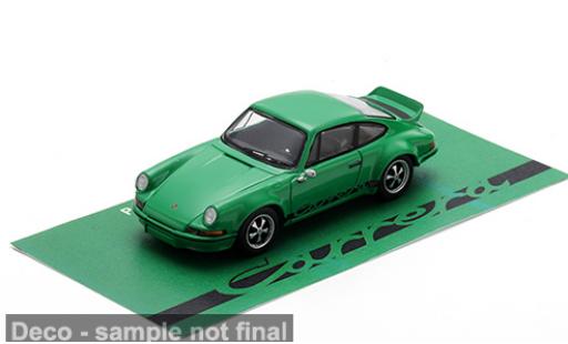 Porsche 911 1/64 Spark 2.8 RSR gr&uuml;n/schwarz 1973 1:64 modellino in miniatura
