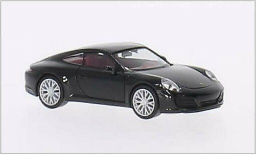 Porsche 911 S 1/87 Herpa Carrera nero 2015 modellini auto