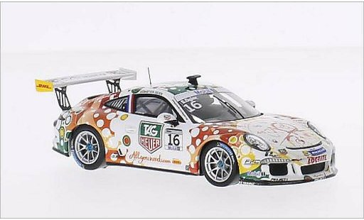 Porsche 911 GT3 Cup 1/43 Spark No.16 TAG Heuer Supercup Monaco 2013 modellini auto