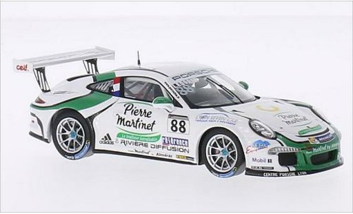 Porsche 911 GT3 Cup 1/43 Spark No.88 Team Martinet Almeras Carrera Frankreich 2014 modellini auto