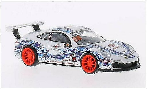 Porsche 911 Base 1/64 Spark No.88 y PCCA Malaysia 2015 modellini auto