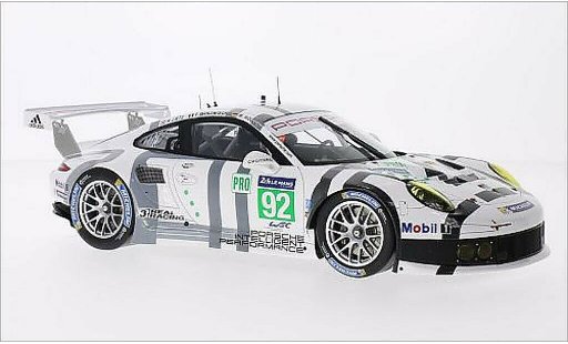 Porsche 911 R 1/18 Spark No.92 Team Manthey Le Mans 2014 modellini auto