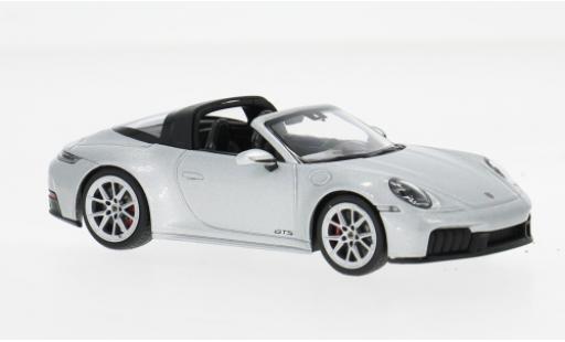 Porsche 991 Targa 1/43 Minichamps 911  4 GTS silber 2024 1:43 modellino in miniatura