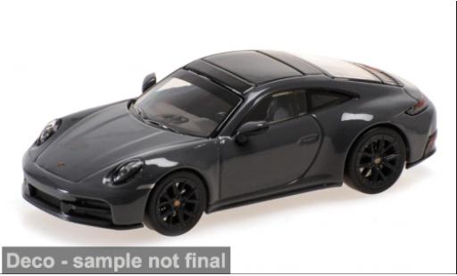 Porsche 992 1/64 Minichamps 911 (.2) Carrera grau 2025 1:64 modellino in miniatura