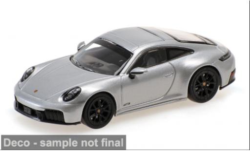 Porsche 992 GTS 1/64 Minichamps 911 (.2) Carrera grau 2025 1:64 modellino in miniatura