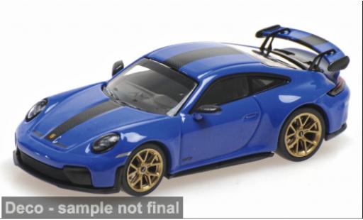 Porsche 992 GT3 1/64 Minichamps 911 (.2) blau 2025 1:64 modellino in miniatura