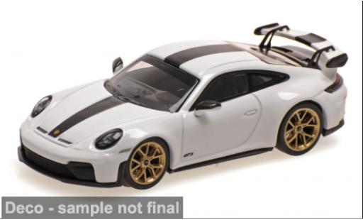 Porsche 992 GT3 1/64 Minichamps 911 (.2) weiss 2025 1:64 modellino in miniatura