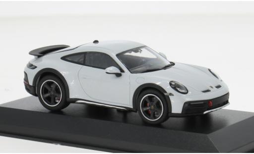 Porsche 992 1/43 Minichamps 911  Dakar grau 2022 1:43 modellino in miniatura