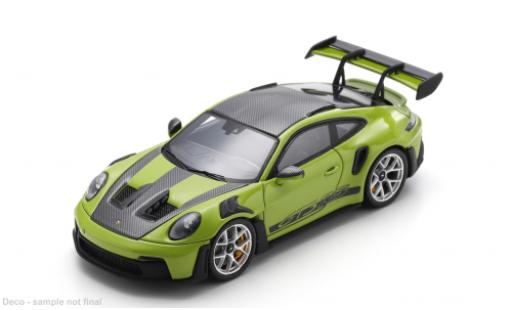 Porsche 992 GT3 R 1/43 Spark 911  S gr&uuml;n/schwarz 2023 1:43 modellino in miniatura