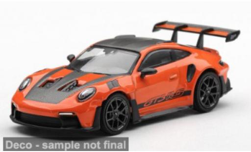 Porsche 992 GT3 R 1/64 Mini GT 911  S orange/schwarz 2024 1:64
