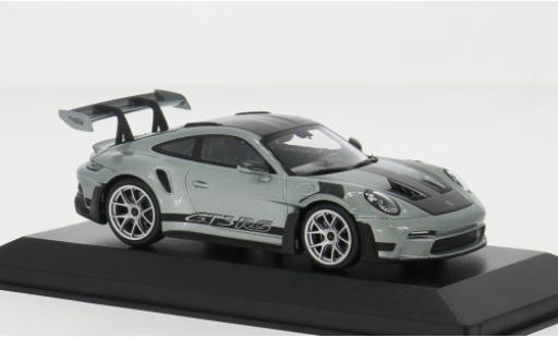 Porsche 992 GT3 R 1/43 Minichamps 911  S silber 2023 1:43 modellino in miniatura