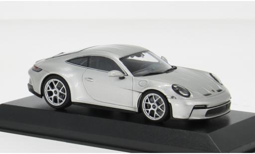 Porsche 992 1/43 Minichamps 911  S/T silber 2023 1:43 modellino in miniatura