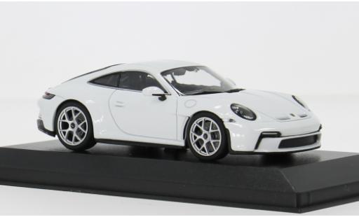 Porsche 992 1/43 Minichamps 911  S/T weiss 2023 1:43 modellino in miniatura