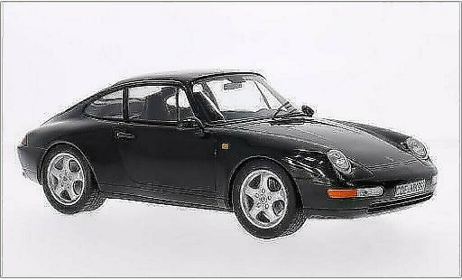 Porsche 911 Carrera 1/18 Norev metallicoo nero 1 modellini auto