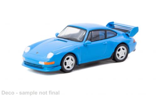 Modellini auto Porsche 911 RS Carrera blu 1996 1/64 Tarmac Works