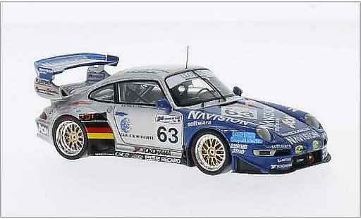 Porsche 911 GT2 1/43 Spark No.63 Roock Racing Navision 24h Le Mans 1999 /J.Robinson modellini auto