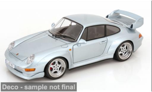 Porsche 993 GT2 1/12 KK Scale 911  silber 1996 1:12 modellino in miniatura