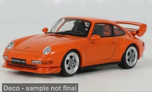Modellini auto Porsche 993 911  RS Clubsport orange 1995 1/43 Solido