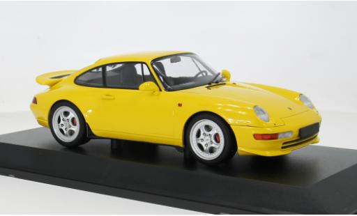 Modellini auto Porsche 993 911  RS gelb 1994 1/18 Minichamps