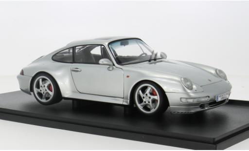 Porsche 993 1/18 Solido 911  silber 1:18 modellino in miniatura