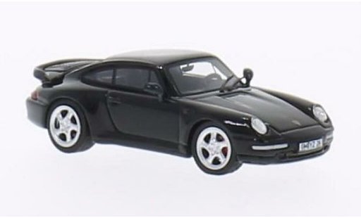 Porsche 911 Turbo S 1/87 Minichamps nero 1995 modellini auto