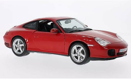 Porsche 911 4S 1/18 Maisto Carrera rosso modellini auto