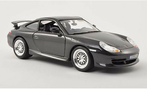 Porsche 911 GT3 1/18 Burago grigio 1997 modellini auto