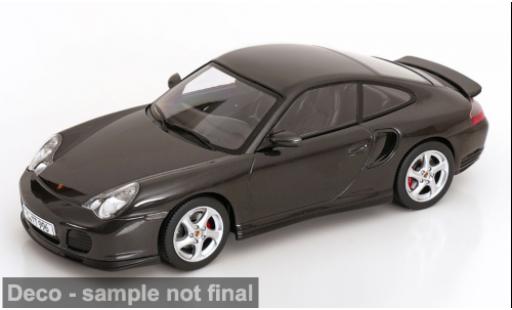 Modellini auto Porsche 911 Turbo nero 2000 1/18 KK Scale