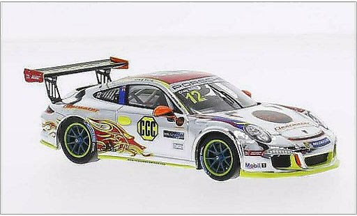 Porsche 911 GT3 CUP 1/43 Spark No.12 Clearwater Racing Carrera Asia 2015 modellini auto