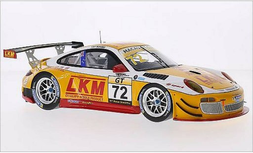 Porsche 911 GT3 1/18 Spark R No.72 LKM GT Asia Macau GT Cup 2014 modellini auto