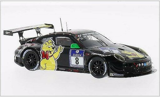 Porsche 911 GT3 1/43 Spark R No.8 Haribo Racing Team Haribo 24h Nurburgring 2014 /H.G modellini auto