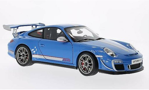 Porsche 911 GT3 1/18 Autoart 4.0 blu/grigio 2011 modellini auto