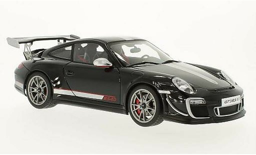Porsche 911 GT3 1/18 Autoart 4.0 nero 2011 modellini auto
