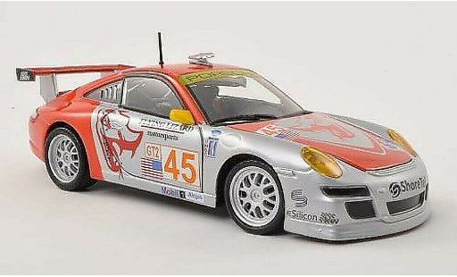 Porsche 911 GT3 1/24 Burago R No.45 Flying Lizard Motorsports ALMS modellini auto