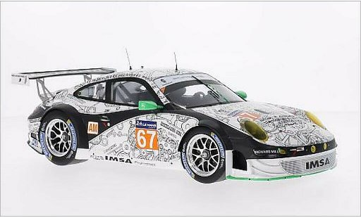 Porsche 911 GT3 1/18 Spark R No.67 IMSA Performance Matmut 24h Le Mans 2014 /J.M modellini auto