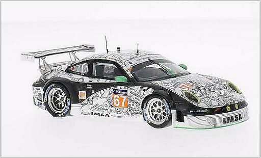 Porsche 911 GT3 1/43 Spark R No.67 IMSA Performance Matmut Imsa Performance Matmut 24h Le Mans 2014 /J.M modellini auto
