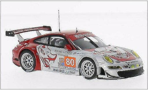 Porsche 911 GT3 1/43 Minichamps R No.80 Flying Lizard Motorsport Openwave Le Mans 24h Le Mans 2010 /Bergmeister modellini auto