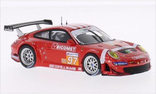 Porsche 911 GT3 1/43 Minichamps R No.97 BMS Scuderia Italia Bicomet Le Mans 24h Le Mans 2010 /R.Westbrook modellini auto
