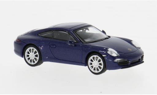 Porsche 991 1/87 Minichamps 911 blau 2011 1:87 modellino in miniatura