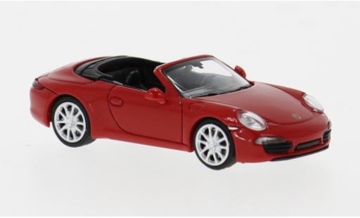 Porsche 911 1/87 Minichamps Cabriolet rot 1:87 modellino in miniatura