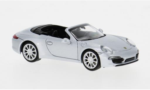 Porsche 911 1/87 Minichamps Cabriolet silber 1:87 modellino in miniatura