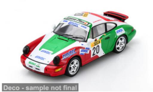 Porsche 964 1/43 Spark 911 Carrera 2 RS Dekor 24h Spa Francorchamps 1992 #20 A.Bovensiepen/F. Kreutzpointner 1:43 modellini auto
