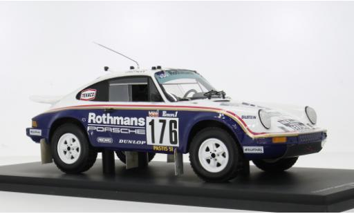 Porsche 930 1/18 Spark 911 Carrera 3.2 4x4 (953) 12h Sebring 1984 #176 R.Metge/D.Lemoyne 1:18